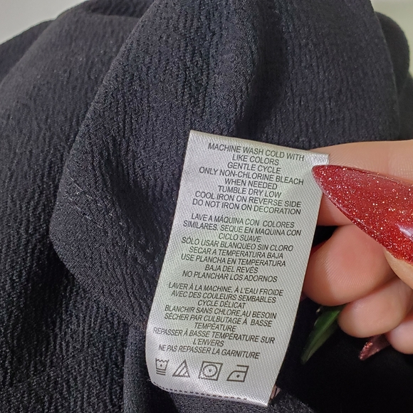 Mini Dress Almost Famous Backless Cutout Fitted Spaghetti Strap Black Dress NWOT - Picture 16 of 16